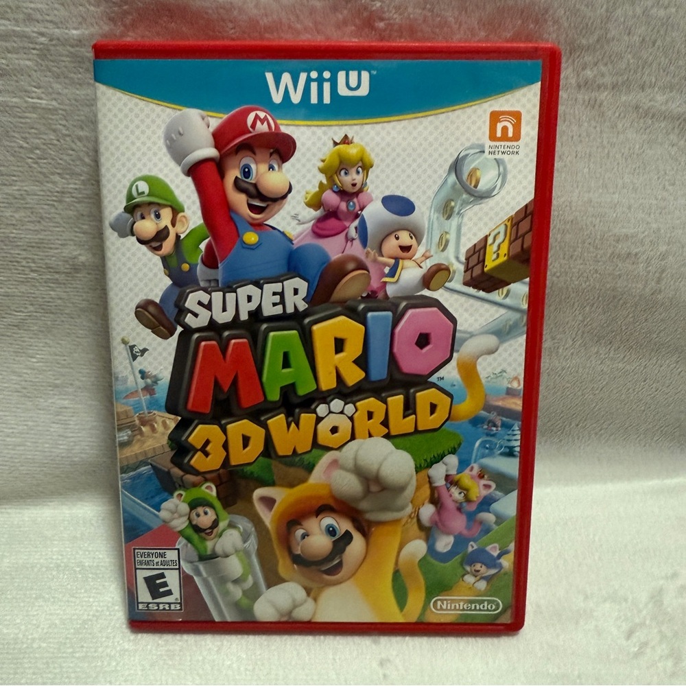 Super Mario World 3D World Nintendo Wii U Game